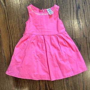 Oshkosh pink dress 9 month